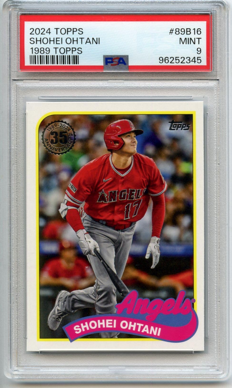Amazon.co.jp: ［PSA鑑定カード］ PSA9 MINT 大谷翔平 2024 トップス